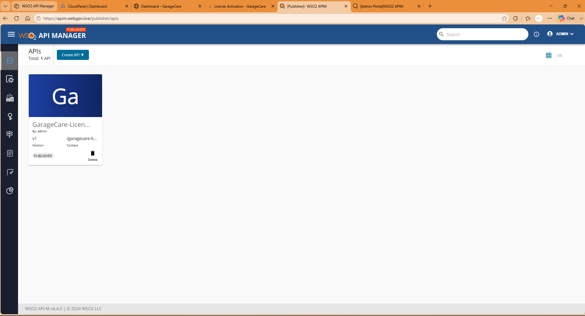 WSO2 Implementation Proof 1
